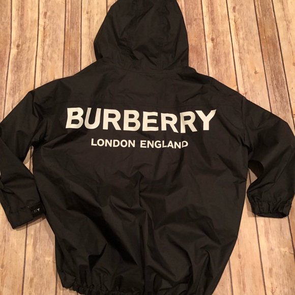 Burberry rain jacket